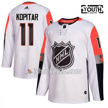 Børn Los Angeles Kings Trøje Anze Kopitar 11 2018 NHL All-Star Pacific Division Adidas Hvid Authentic
